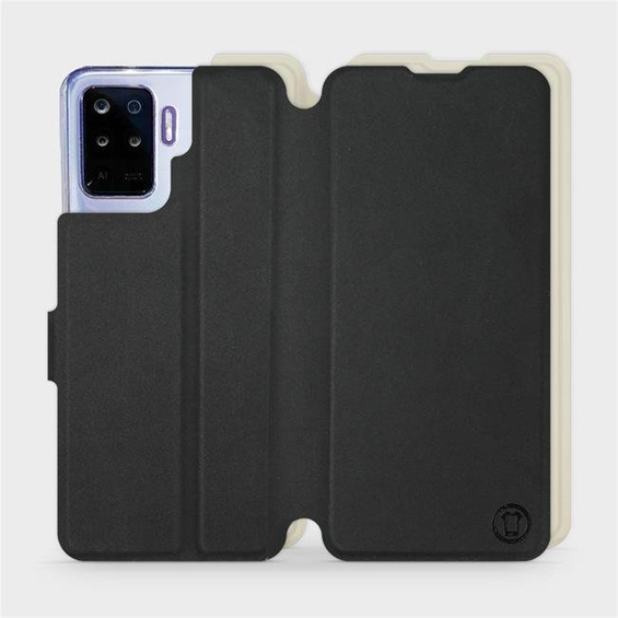 Phone Case OPPO Reno 5 Lite - Design Black with Platinum