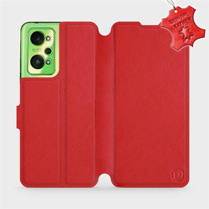 Phone Case Realme GT Neo 2 - Design Red Leather
