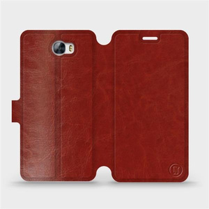 Etui do Huawei Y5 II - wzór Brown&Orange