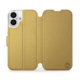 Phone Case Apple iPhone 16 - Design Gold&Gray