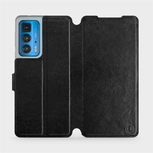 Etui do Motorola Edge 20 Pro - wzór Black&Gray