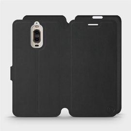 Etui Soft Touch do Huawei Mate 9 Pro - wzór Satynowa czerń