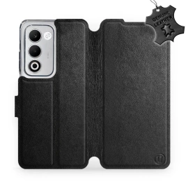 Phone Case OPPO A5 5G - Design Black Leather
