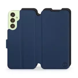 Phone Case Samsung Galaxy A24 - Design Navy with Black