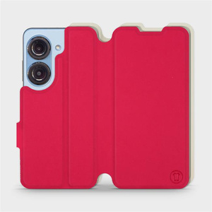 Phone Case Asus Zenfone 9 - Design Red with Platinum