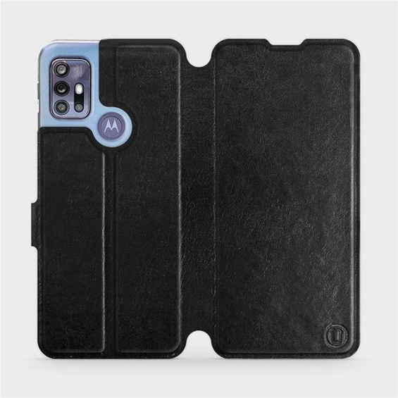 Hülle für Motorola Moto G30 - Farbe Black&Orange