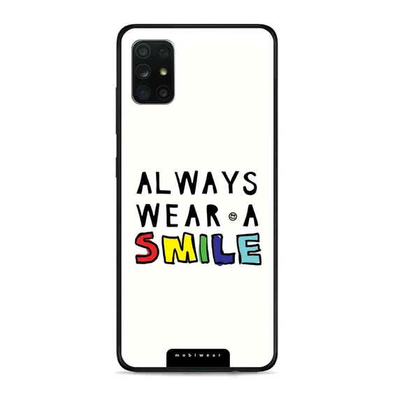 Phone Glossy Case Samsung Galaxy A71 - Design G077G