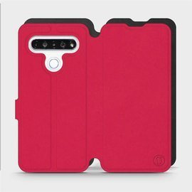 Phone Case LG K61 - Design Red with Black