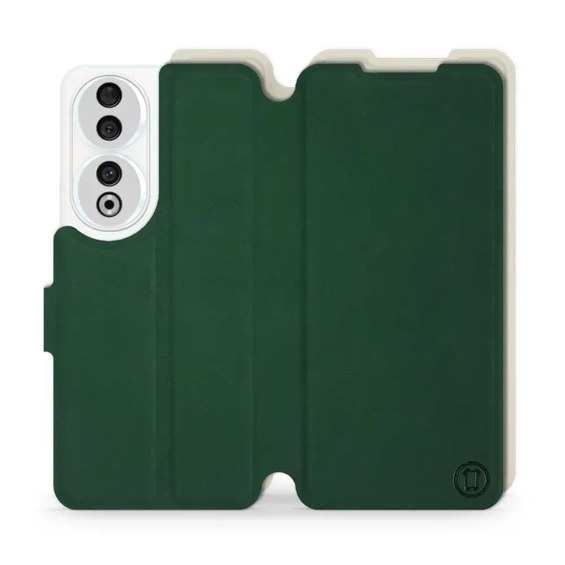 Phone Case Huawei Honor 90 - Design Green with Platinum