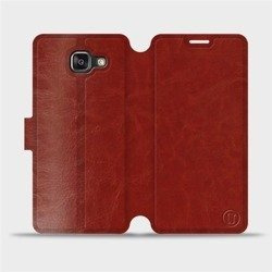 Hülle für Samsung Galaxy A5 2016 - Farbe Brown&Orange
