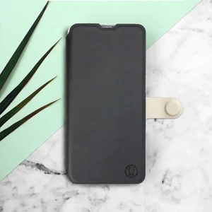 Etui Soft Touch do Motorola Edge 40 Neo - wzór Satynowa czerń z platyną