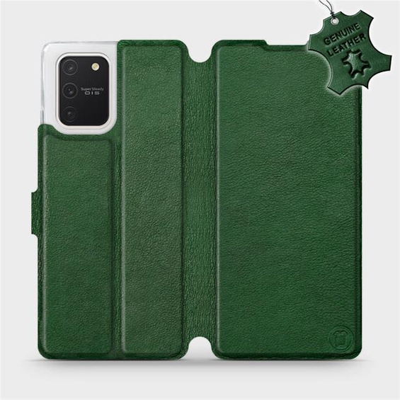 Hülle für Samsung Galaxy S10 Lite - Farbe Green Leather