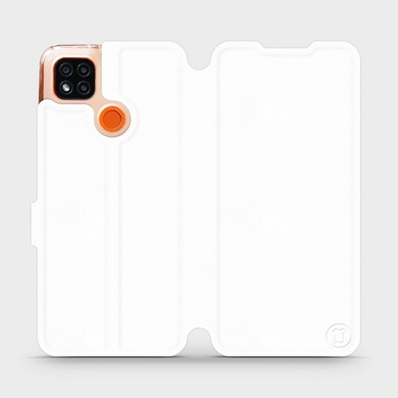 Hülle für Xiaomi Redmi 9C - Farbe White&Orange