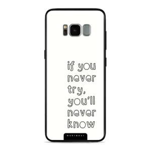 Phone Glossy Case Samsung Galaxy S8 - Design G075G