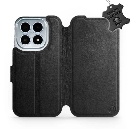 Phone Case Xiaomi 17 - Design Black Leather