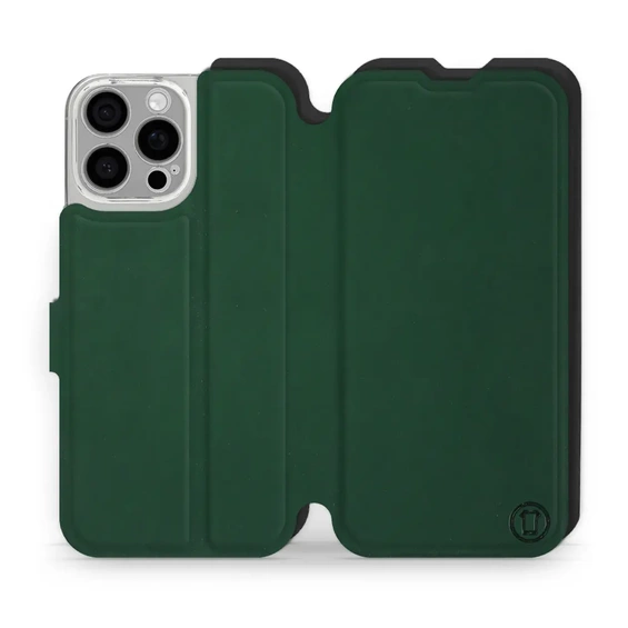 Etui Soft Touch do Apple iPhone 16 Pro Max - wzór Miejska zieleń z czernią