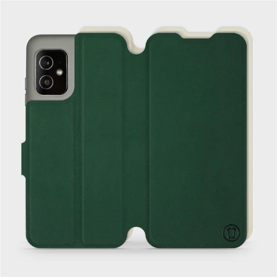 Hülle für Asus Zenfone 8 - Farbe Grün mit Platin