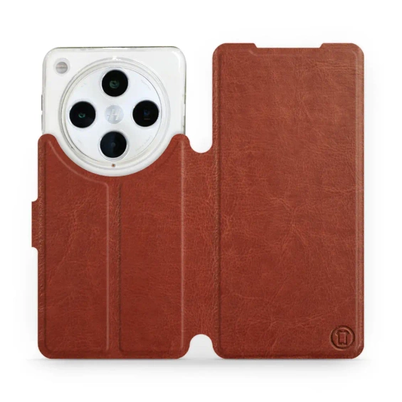 Phone Case OPPO Find X8 Pro - Design Brown&Orange