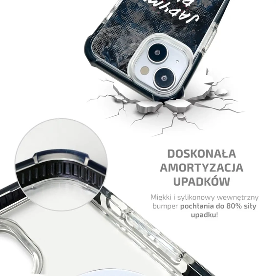 Case MagSafe Elite Bumper for Apple iPhone 15 Pro Max - Design D06GZ