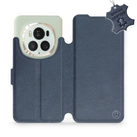 Phone Case Huawei Honor Magic6 Pro - Design Blue Leather