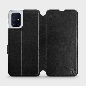 Phone Case Samsung Galaxy M31s - Design Black&Orange