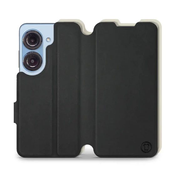 Phone Case Asus Zenfone 10 - Design Black with Platinum