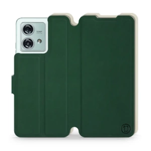 Phone Case Motorola Edge 40 Neo - Design Green with Platinum