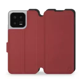 Phone Case Xiaomi 13 - Design Dark Red with Black