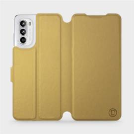 Phone Case Motorola Moto G52 - Design Gold&Gray