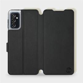 Hülle für Samsung Galaxy M52 5G - Farbe Schwarz mit Platin