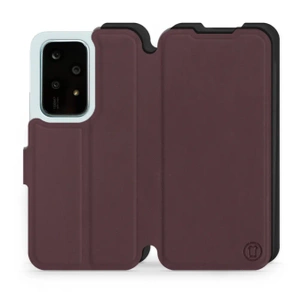 Phone Case Huawei Honor 200 Lite - Design Burgundy with Black