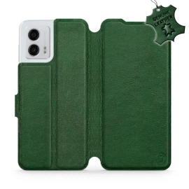 Hülle für Motorola Moto G53 5G - Farbe Green Leather