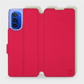 Phone Case Motorola Moto G51 5G - Design Red with Platinum