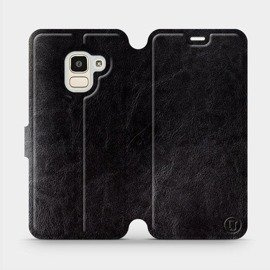 Etui do Samsung Galaxy J6 2018 - wzór Black&Gray