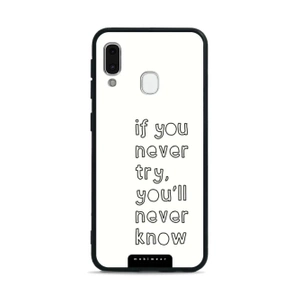Phone Glossy Case Samsung Galaxy A20e - Design G075G