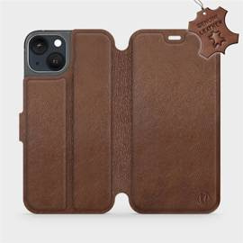 Phone Case Apple iPhone 13 - Design Brown Leather