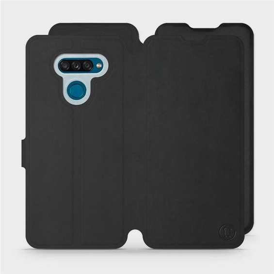 Hülle für LG K50S - Farbe Schwarz mit Schwarz