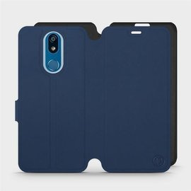 Phone Case LG K40 - Design Navy with Black