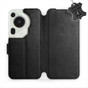 Phone Case Huawei Pura 70 Ultra - Design Black Leather