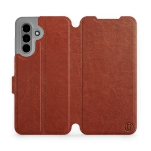 Phone Case Samsung Galaxy A26 5G - Design Brown&Orange