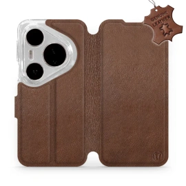 Hülle für Huawei Pura 80 Pro - Farbe Brown Leather