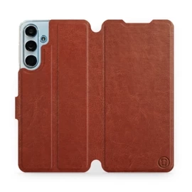 Etui do Samsung Galaxy M55 5G - wzór Brown&Orange