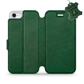 Hülle für Apple iPhone SE 2020 - Farbe Green Leather