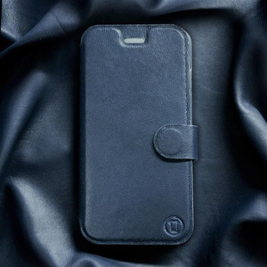 Phone Case Samsung Galaxy S22 - Design Blue Leather