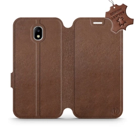 Phone Case Samsung Galaxy J5 2017 - Design Brown Leather