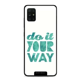 Phone Glossy Case Samsung Galaxy A71 - Design G080G