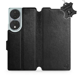 Hülle für Huawei Honor 70 - Farbe Black Leather