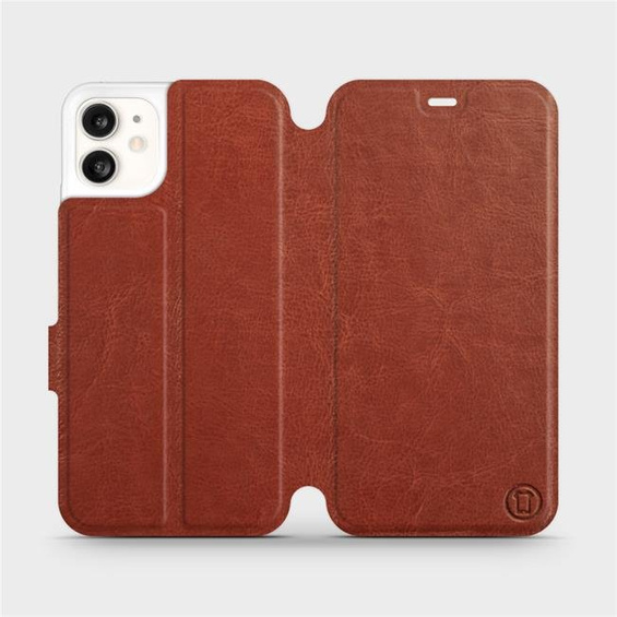Phone Case Apple iPhone 11 - Design Brown&Orange
