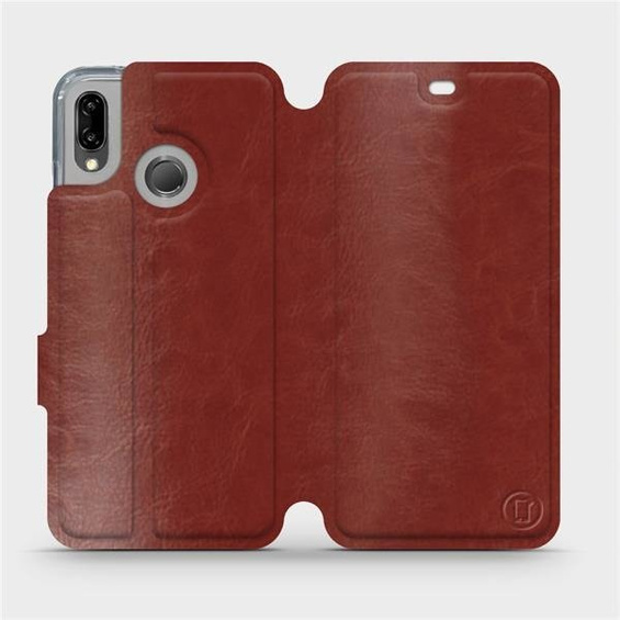 Phone Case Huawei P20 Lite - Design Brown&Orange