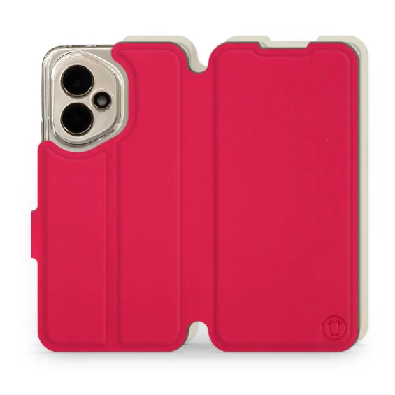 Phone Case Huawei Honor 400 - Design Red with Platinum